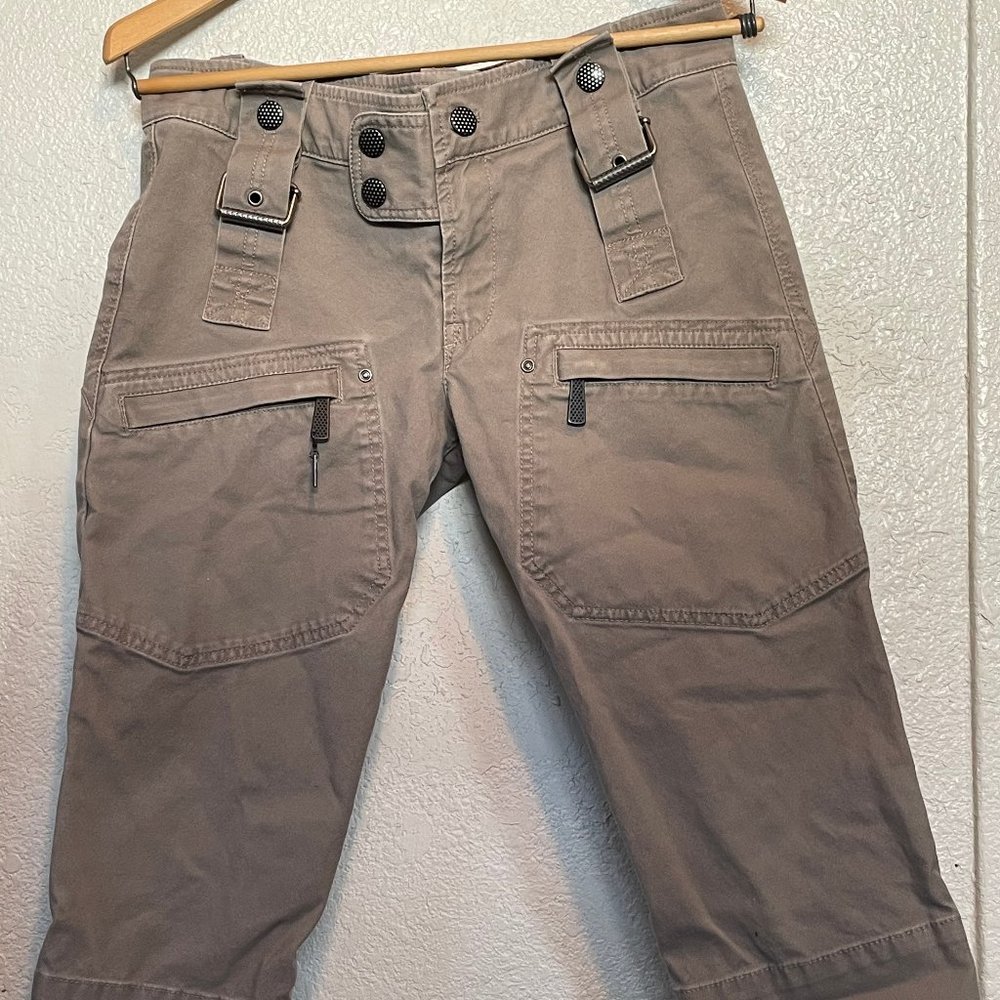 Diesel Canvas Capri Shorts Sz 28